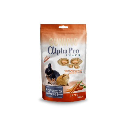 Alpha Pro Snack Carrot 50 g.