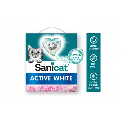 SANICAT ACTIVE WHITE-FLOR...