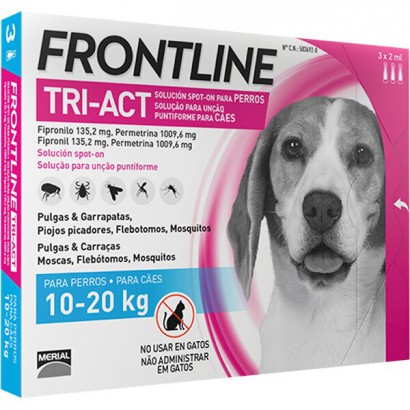 Frontline tri-act 10-20Kg 3pip